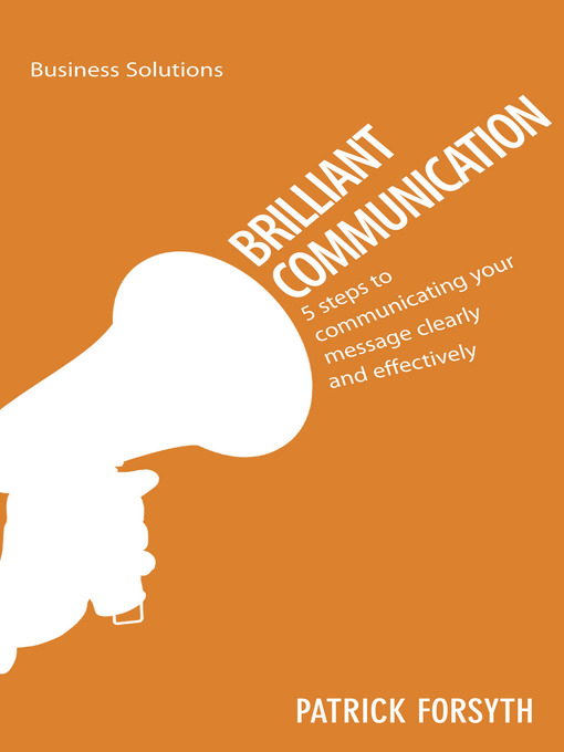 Title details for Brilliant Communication by Patrick Forsyth - Available